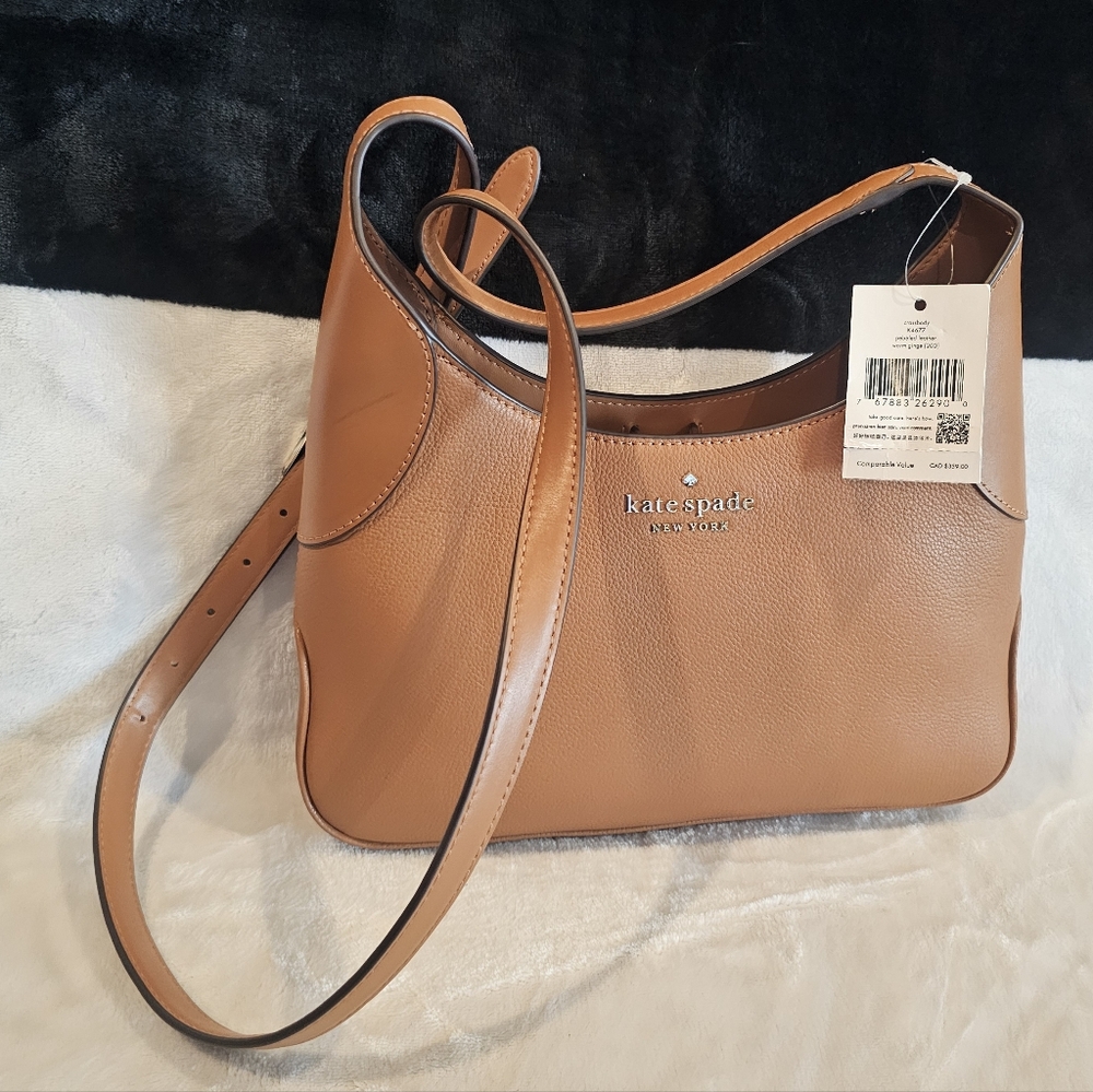 Kate Spade Tan Leather Shoulder Bag